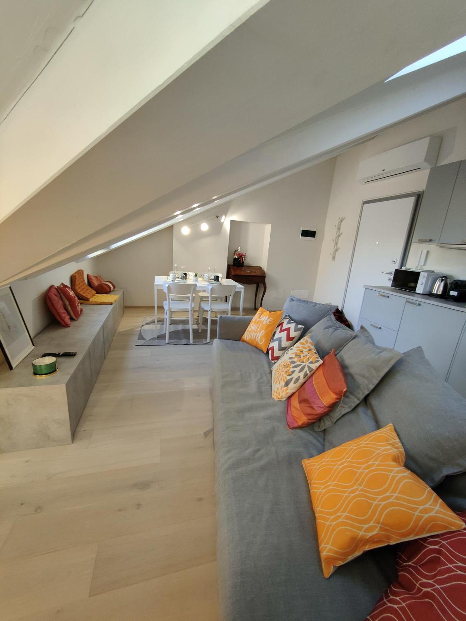 Apartmán Mansarda Luxury: Lagrange Centro Turín Exteriér fotografie